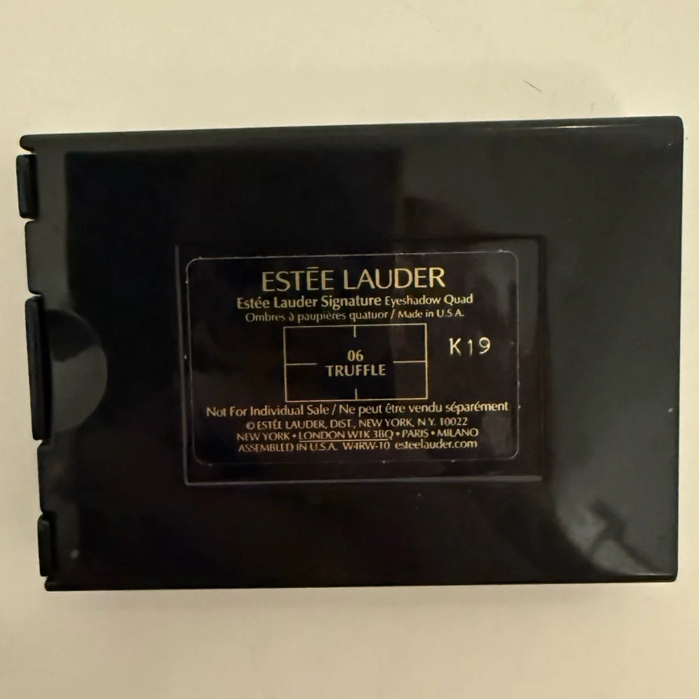 ESTEE LAUDER Signature Eyeshadow Quad 06 TRUFFLE Mini Travel Size NEW Rare